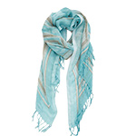 Blue Paisley Scarf