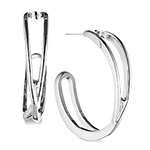 Silver Hoop Earrings